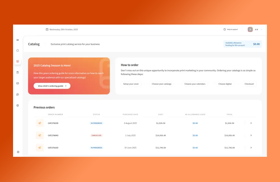 A marketing SaaS platform